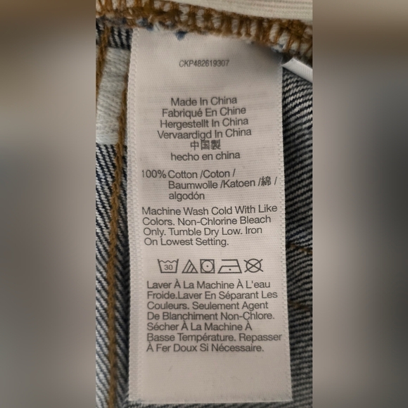 Madewell Men's dark wash straight legs jeans. In excellent condition, 32/32 - Picture 6 of 15